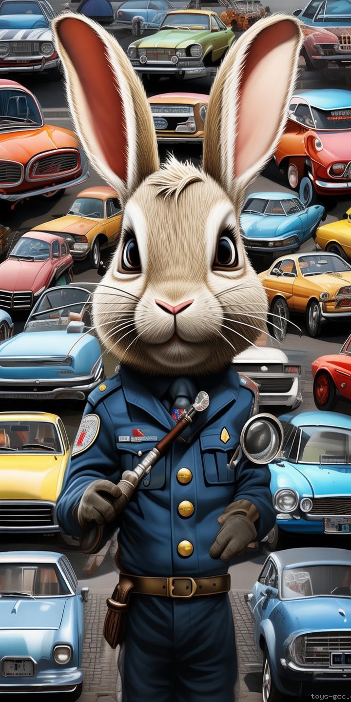 兔子警官邀你共探车型辨识之谜！